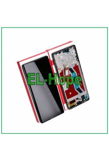 DISPLAY FRAME + TOUCH SCREEN PARI ORIGINALE SERVICE HONOR X9A 5G RMO-NX1 NERO