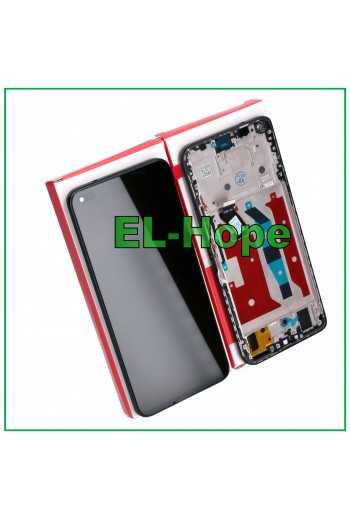DISPLAY TOUCH LCD + FRAME PARI ORIGINALE SERVICE HONOR 50 LITE NTN-LX1 L22 NERO