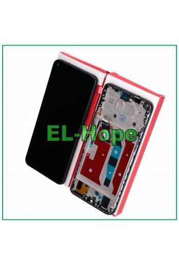 DISPLAY TOUCH LCD + FRAME PARI ORIGINALE SERVICE HONOR 50 LITE NTN-LX1 L22 NERO