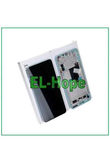 DISPLAY ORIGINALE SERVICE FRAME XIAOMI MI 12 LITE 5G 2203129G TOUCH SCREEN VERDE