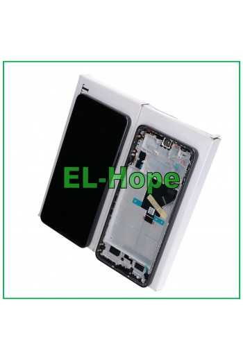 DISPLAY ORIGINALE SERVICE FRAME XIAOMI MI 12 LITE 5G 2203129G TOUCH SCREEN NERO