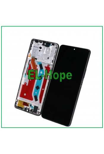 DISPLAY LCD + FRAME PER HONOR X9 5G 2022 ANY-NX1 TOUCH SCREEN VETRO SCHERMO NERO