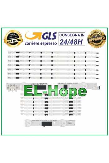 KIT 14 BARRE STRIP LED PER TV 40" SAMSUNG LB85N-DZ / LB86N-DZ 2013SVS40F