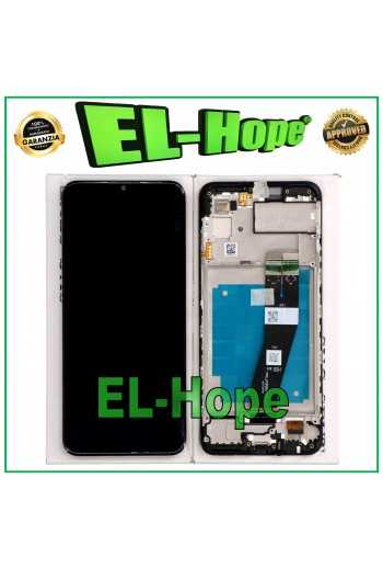 DISPLAY LCD ORIGINALE FRAME SAMSUNG GALAXY A03 2022 SM-A035G TOUCH SCREEN VETRO