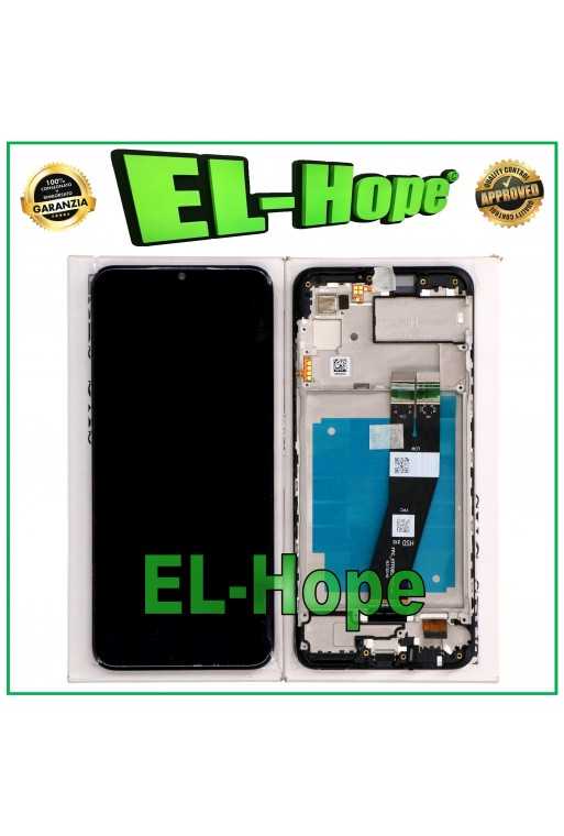 DISPLAY LCD ORIGINALE FRAME SAMSUNG GALAXY A03 2022 SM-A035G TOUCH SCREEN VETRO DISPLAY LCD ORIGINALE FRAME SAMSUNG GALAXY A03 2022 SM-A035G TOUCH SCREEN VETRO