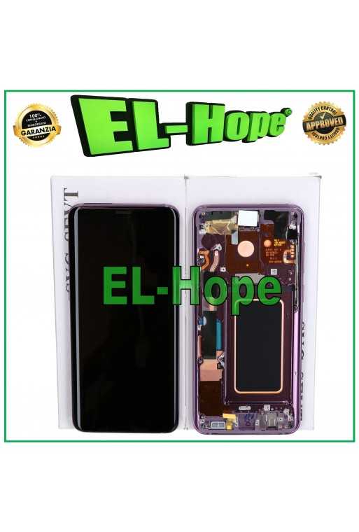 DISPLAY TOUCH LCD ORIGINALE SERVICE SAMSUNG GALAXY S9 PLUS SM-G965F VIOLA PURPLE DISPLAY TOUCH LCD ORIGINALE SERVICE SAMSUNG GALAXY S9 PLUS SM-G965F VIOLA PURPLE