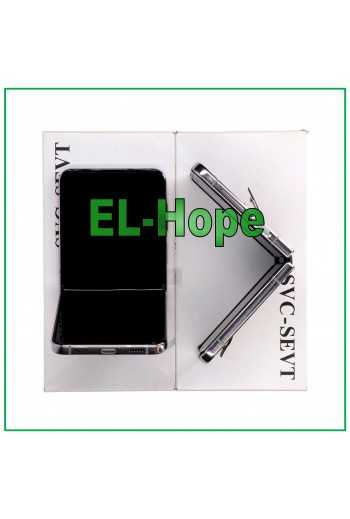 DISPLAY TOUCH LCD ORIGINALE SAMSUNG GALAXY Z FLIP 4 5G SM-F721B SILVER BIANCO 