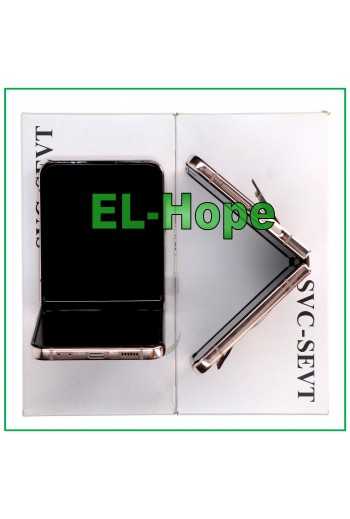 DISPLAY TOUCH LCD ORIGINALE SAMSUNG GALAXY Z FLIP 4 5G SM-F721B ROSA PINK GOLD