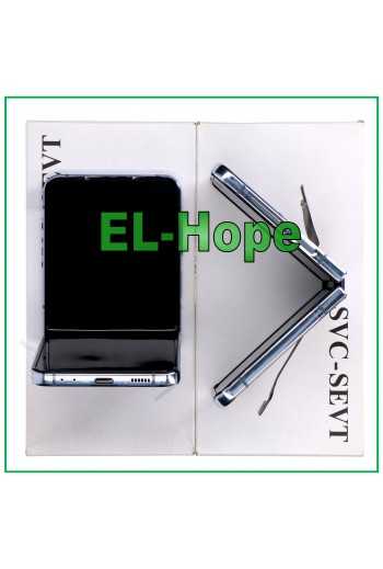 DISPLAY TOUCH LCD ORIGINALE SERVICE SAMSUNG GALAXY Z FLIP 4 5G SM-F721B BLU