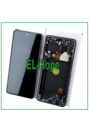 DISPLAY LCD ORIGINALE SAMSUNG GALAXY NOTE 10 LITE SM-N770 F TOUCH SCREEN NERO