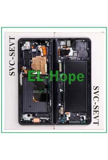 DISPLAY TOUCH LCD ORIGINALE SERVICE SAMSUNG GALAXY Z FOLD 4 5G SM-F936B NERO