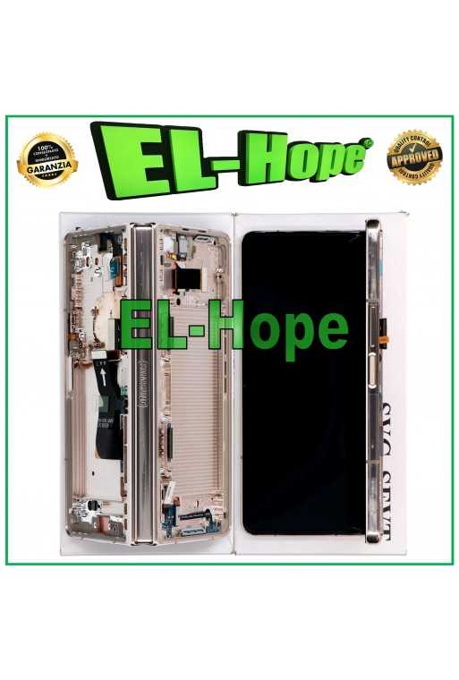 DISPLAY TOUCH LCD ORIGINALE SERVICE SAMSUNG GALAXY Z FOLD 4 5G SM-F936B BEIGE DISPLAY TOUCH LCD ORIGINALE SERVICE SAMSUNG GALAXY Z FOLD 4 5G SM-F936B BEIGE