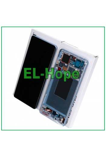 DISPLAY LCD ORIGINALE SERVICE 100% XIAOMI MI 12 PRO 2022 TOUCH SCREEN FRAME BLU