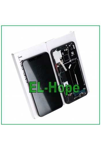 DISPLAY FRAME LCD TOUCH ORIGINALE FRAME XIAOMI MI8 MI 8 M1803E1A M1803E1C NERO
