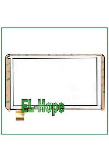 TOUCH SCREEN VETRO MEDIACOM 720GO SMARTPAD M-MP720GO DIGITIZER ORIGINALE NERO