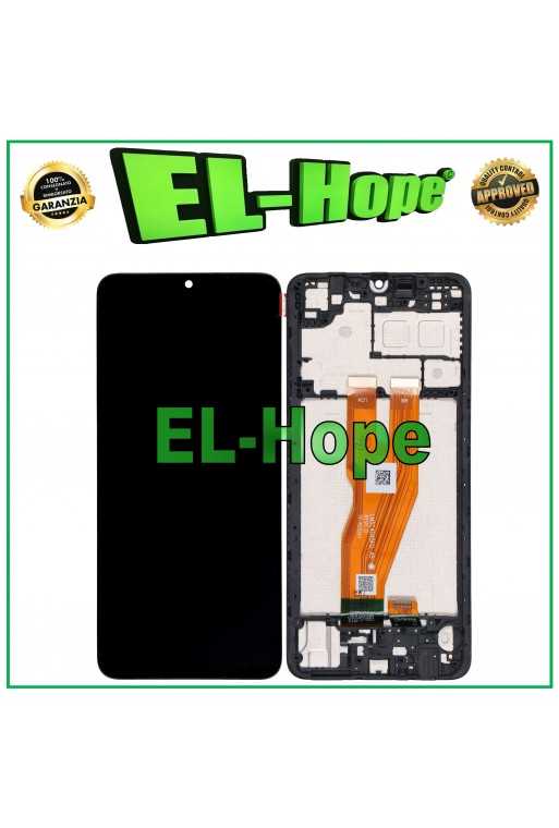 DISPLAY LCD + FRAME PER SAMSUNG GALAXY A05 SM-A055 TOUCH SCREEN VETRO SCHERMO DISPLAY LCD + FRAME PER SAMSUNG GALAXY A05 SM-A055 TOUCH SCREEN VETRO SCHERMO