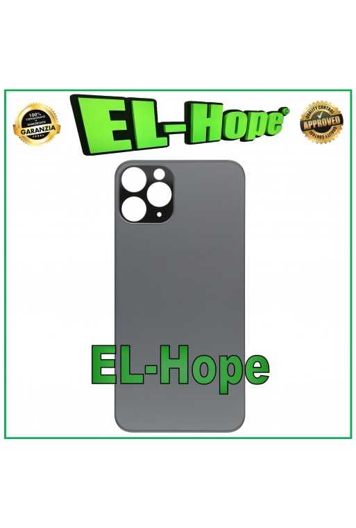 VETRO SCOCCA POSTERIORE COPRI BATTERIA PER IPHONE 11 PRO COVER GRIGIO SIDERALE VETRO SCOCCA POSTERIORE COPRI BATTERIA PER IPHONE 11 PRO COVER GRIGIO SIDERALE
