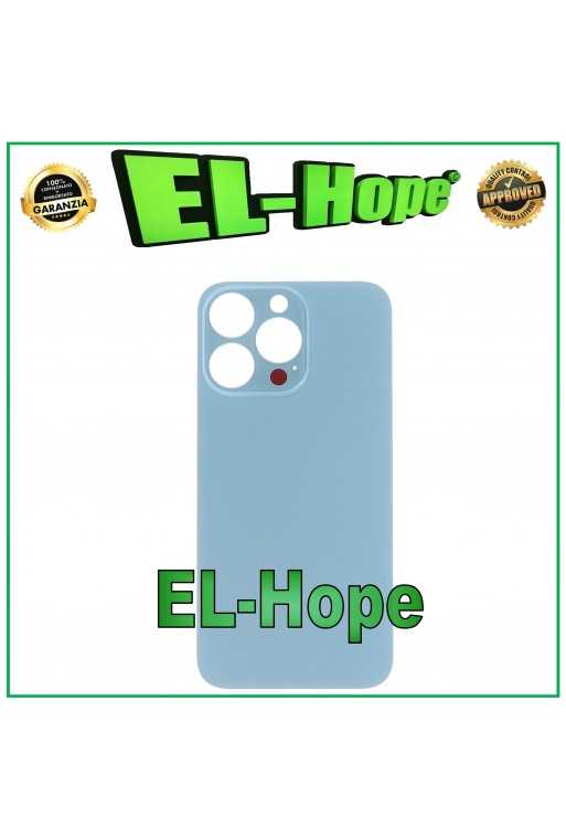 VETRO SCOCCA POSTERIORE COPRI BATTERIA PER IPHONE 13 PRO BIG HOLE AZZURRO SIERRA VETRO SCOCCA POSTERIORE COPRI BATTERIA PER IPHONE 13 PRO BIG HOLE AZZURRO SIERRA