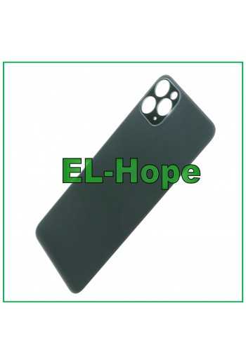 VETRO SCOCCA POSTERIORE COVER COPRI BATTERIA PER IPHONE 11 PRO MAX VERDE NOTTE