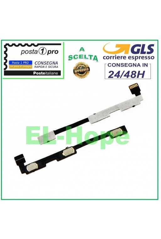 FLEX FLAT TASTI LATERALI VOLUME TASTO POWER ON OFF ACCENSIONE PER LENOVO K5 FLEX FLAT TASTI LATERALI VOLUME TASTO POWER ON OFF ACCENSIONE PER LENOVO K5