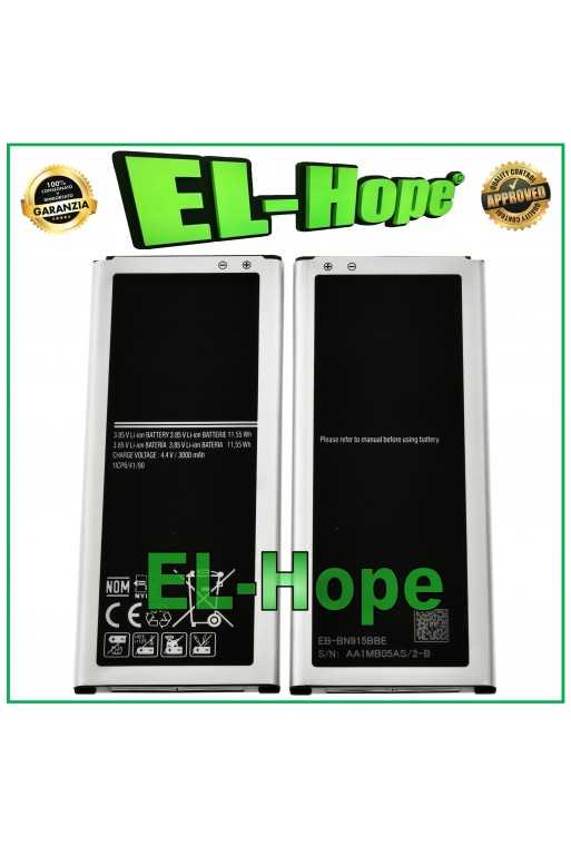 BATTERIA PER SAMSUNG GALAXY NOTE EDGE SM-915 SM-915F EB-BN915BBC PARI ORIGINALE BATTERIA PER SAMSUNG GALAXY NOTE EDGE SM-915 SM-915F EB-BN915BBC PARI ORIGINALE