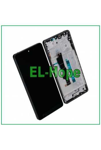 DISPLAY OLED + FRAME PER XIAOMI REDMI NOTE 13 5G 2312DRAABC TOUCH SCHERMO NERO