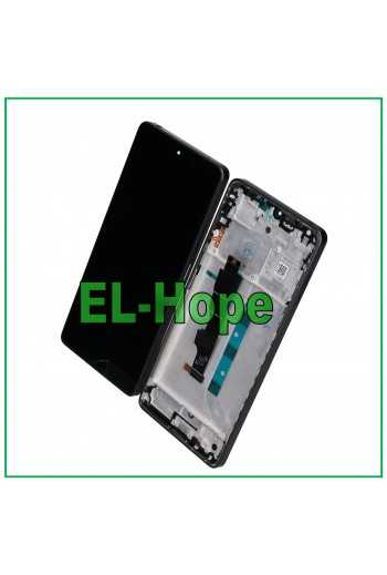 DISPLAY OLED + FRAME PER XIAOMI REDMI NOTE 13 5G 2312DRAABC TOUCH SCHERMO NERO