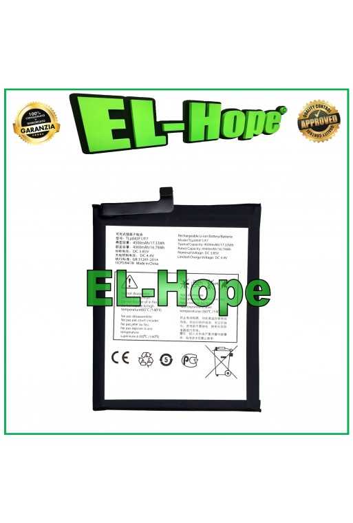 BATTERIA TLP043F1 /F7 PER TCL 20 5G T781 T781H T781K 4500mAh PARI ORIGINALE BATTERIA TLP043F1 /F7 PER TCL 20 5G T781 T781H T781K 4500mAh PARI ORIGINALE