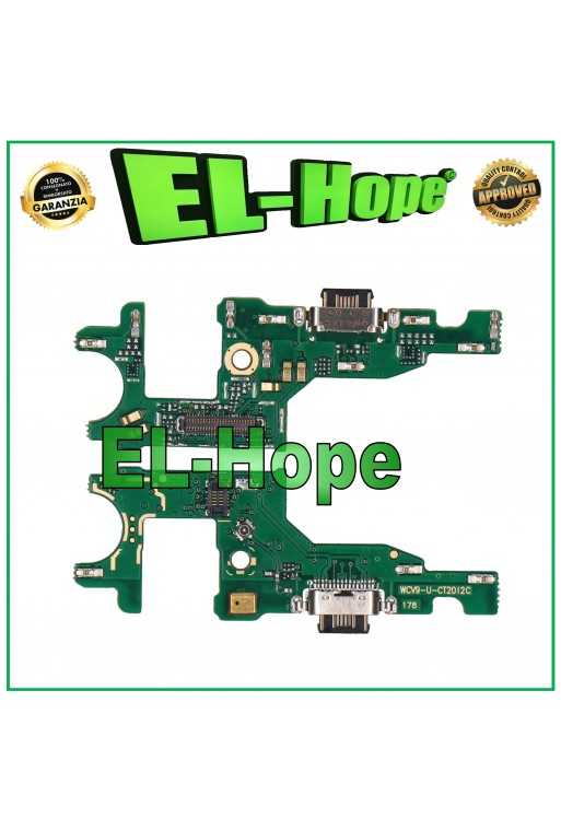CONNETTORE RICARICA HUAWEI HONOR 8 PRO + MICROFONO DOCK PCB TYPE C USB CARICA CONNETTORE RICARICA HUAWEI HONOR 8 PRO + MICROFONO DOCK PCB TYPE C USB CARICA