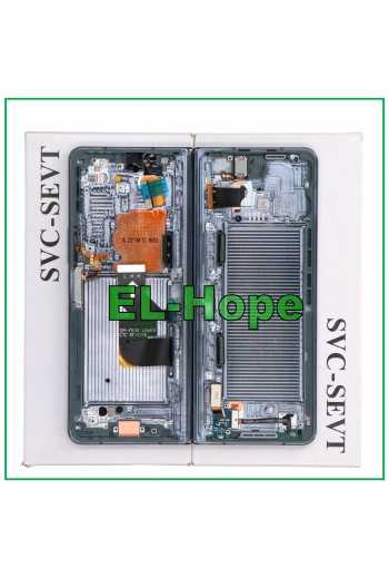 DISPLAY TOUCH LCD ORIGINALE SERVICE SAMSUNG GALAXY Z FOLD 4 5G SM-F936B GREEN