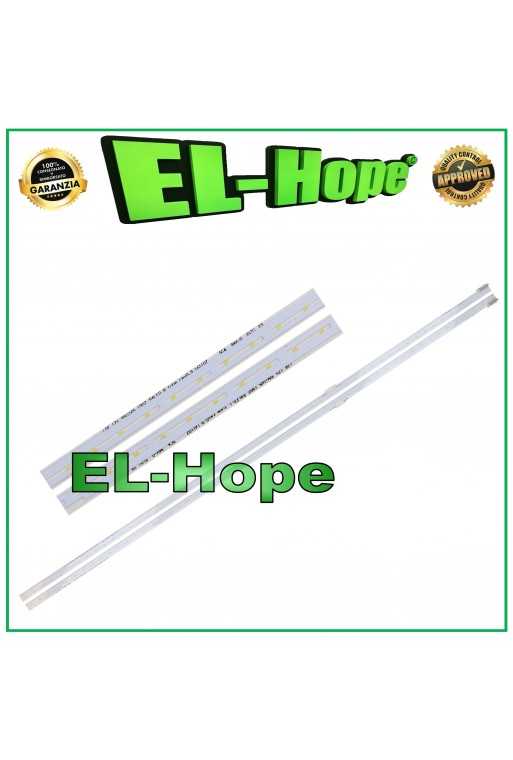 KIT 2 BARRE STRIP 54 LED PER TV 55" LG LGE 17Y 55UJ65 1907 L/R ELED1240 ELED1241 KIT 2 BARRE STRIP 54 LED PER TV 55" LG LGE 17Y 55UJ65 1907 L/R ELED1240 ELED1241