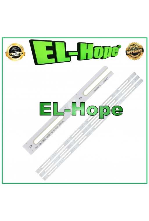 KIT 3 BARRE STRIP 7 LED PER TV 32 PHILIPS LB1605 YX-32067000-1A554-0-A-56K-03046 KIT 3 BARRE STRIP 7 LED PER TV 32 PHILIPS LB1605 YX-32067000-1A554-0-A-56K-03046