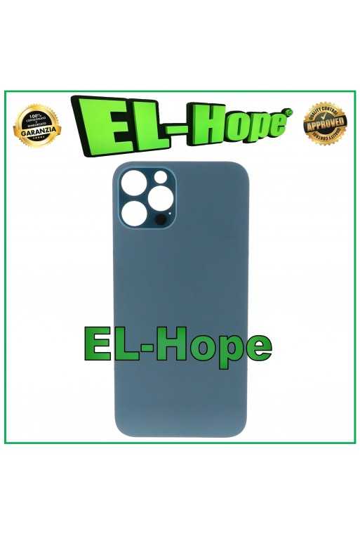 VETRO SCOCCA POSTERIORE COPRI BATTERIA PER IPHONE 12 PRO BIG HOLE BLU PACIFICO VETRO SCOCCA POSTERIORE COPRI BATTERIA PER IPHONE 12 PRO BIG HOLE BLU PACIFICO