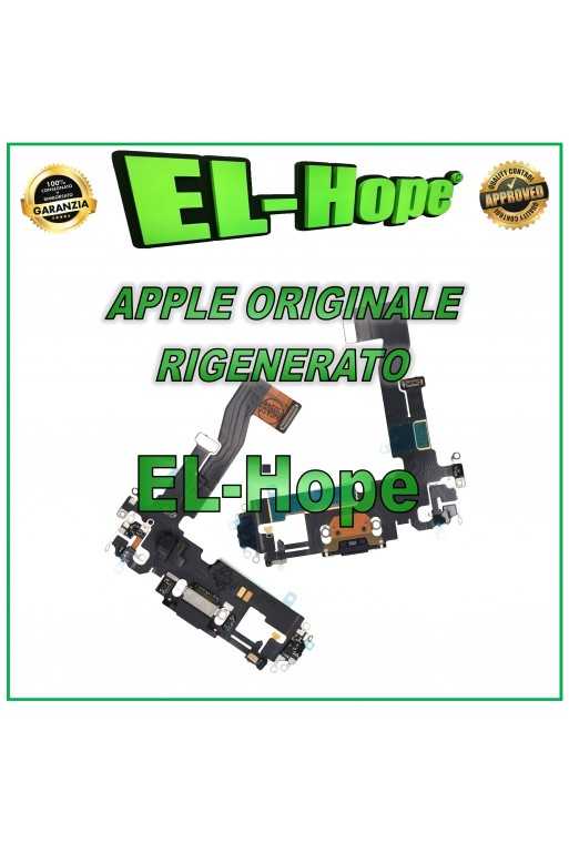 FLAT CONNETTORE DI RICARICA RIGENERATO ORIGINALE APPLE IPHONE 12 /12 PRO GRAFITE FLAT CONNETTORE DI RICARICA RIGENERATO ORIGINALE APPLE IPHONE 12 /12 PRO GRAFITE