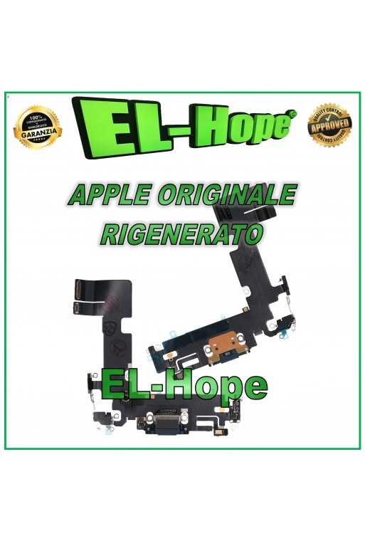 FLAT CONNETTORE DI RICARICA RIGENERATO ORIGINALE APPLE IPHONE 13 MEZZANOTTE FLAT CONNETTORE DI RICARICA RIGENERATO ORIGINALE APPLE IPHONE 13 MEZZANOTTE