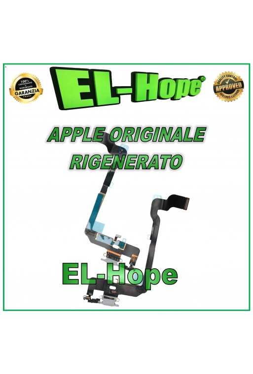 FLAT CONNETTORE DI RICARICA RIGENERATO ORIGINALE APPLE IPHONE XS BIANCO FLAT CONNETTORE DI RICARICA RIGENERATO ORIGINALE APPLE IPHONE XS BIANCO