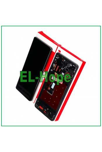 DISPLAY FRAME + TOUCH PARI ORIGINALE SERVICE PER HUAWEI P30 PRO VOG-L09 L29 NERO