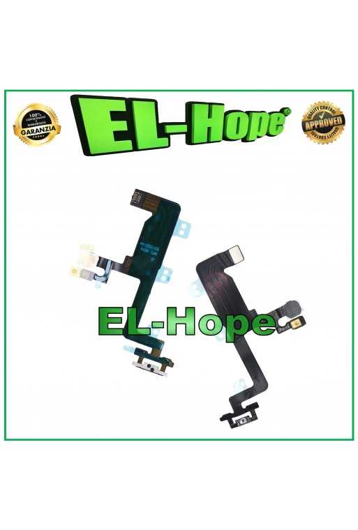 FLAT FLEX POWER TASTO ON OFF ACCENSIONE APPLE IPHONE 6 FLASH MICROFONO