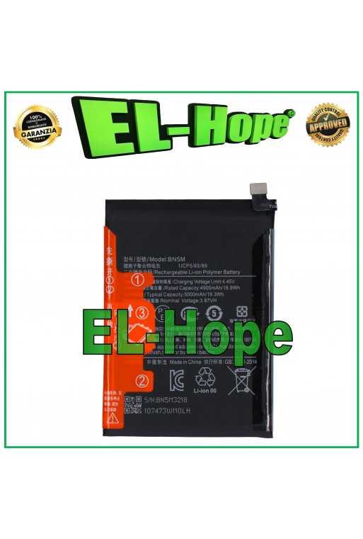 BATTERIA BN5M PER XIAOMI REDMI NOTE 12 4G 23021RAA2Y 5000 mAh PARI ORIGINALE BATTERIA BN5M PER XIAOMI REDMI NOTE 12 4G 23021RAA2Y 5000 mAh PARI ORIGINALE