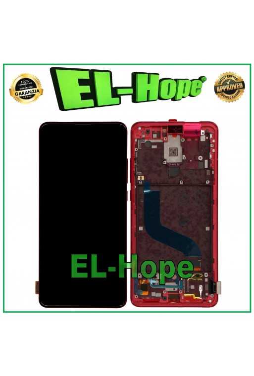 DISPLAY OLED TOUCH FRAME XIAOMI MI 9T /9T PRO REDMI K20 /K20 pro M1903F10G ROSSO DISPLAY OLED TOUCH FRAME XIAOMI MI 9T /9T PRO REDMI K20 /K20 pro M1903F10G ROSSO