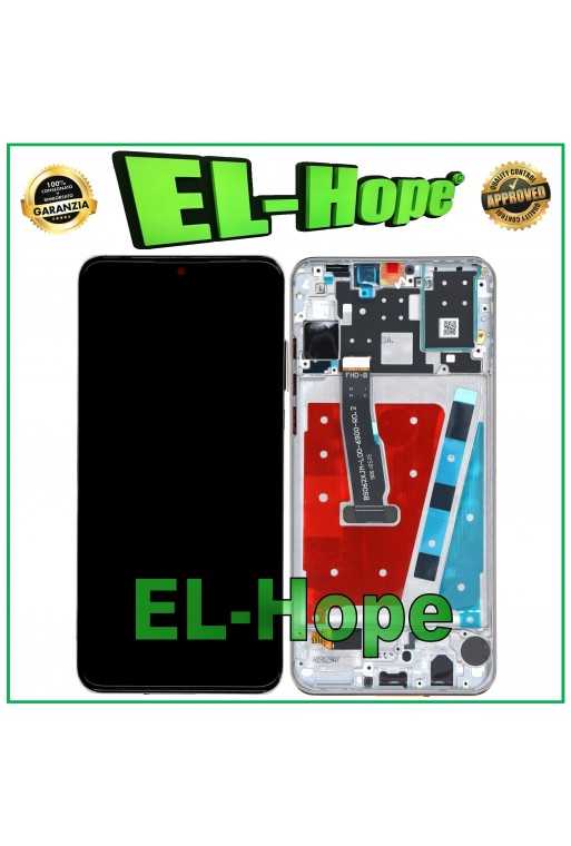 DISPLAY LCD FRAME PER HUAWEI P30 LITE MAR-LX1M MAR-LX1A LX2J 48 MP TOUCH BIANCO DISPLAY LCD FRAME PER HUAWEI P30 LITE MAR-LX1M MAR-LX1A LX2J 48 MP TOUCH BIANCO