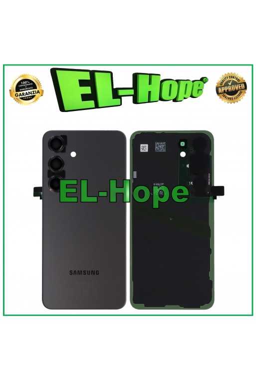 COPRI BATTERIA ORIGINALE SAMSUNG GALAXY S24 SM-S921 SCOCCA POSTERIORE NERO ONICE COPRI BATTERIA ORIGINALE SAMSUNG GALAXY S24 SM-S921 SCOCCA POSTERIORE NERO ONICE