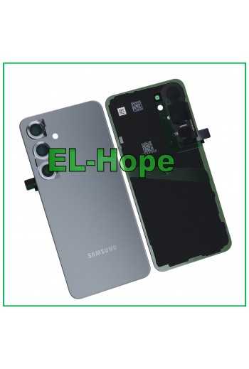 COPRI BATTERIA ORIGINALE SAMSUNG GALAXY S24 SM-S921 SCOCCA POSTERIORE NERO ONICE