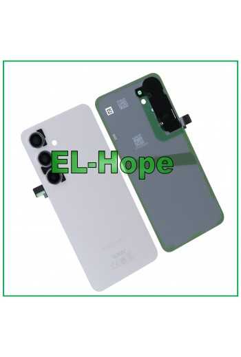 COPRI BATTERIA ORIGINALE SAMSUNG GALAXY S24 SM-S921 SCOCCA COVER GRIGIO MARMO