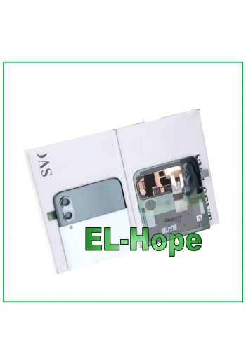 DISPLAY ESTERNO VETRO SCOCCA ORIGINALE SAMSUNG GALAXY Z FLIP 4 5G SM-F721 BIANCO