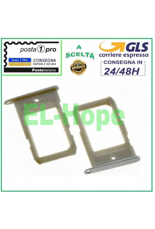 SLOT CARRELLO PORTA SCHEDA NANO SIM CARD SAMSUNG GALAXY S6 EDGE SM G925 F SILVER SLOT CARRELLO PORTA SCHEDA NANO SIM CARD SAMSUNG GALAXY S6 EDGE SM G925 F SILVER