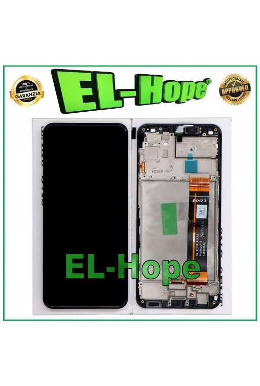 DISPLAY TOUCH LCD FRAME ORIGINALE SERVICE SAMSUNG GALAXY A23 5G 2022 SM-A236 U/B DISPLAY TOUCH LCD FRAME ORIGINALE SERVICE SAMSUNG GALAXY A23 5G 2022 SM-A236 U/B