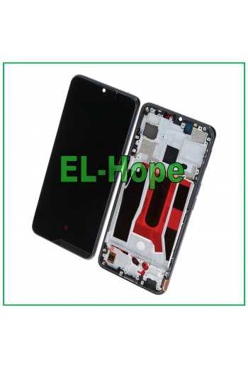 DISPLAY OLED + FRAME PER OPPO RENO 3 5G PCHM30 LCD TOUCH SCREEN VETRO NERO