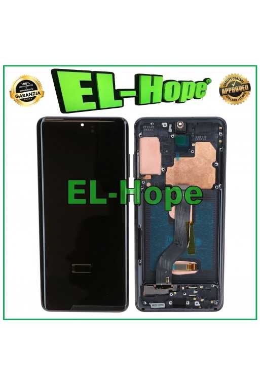 DISPLAY LCD FRAME OLED PER SAMSUNG GALAXY S20 PLUS SM G985 G986 TOUCH VETRO NERO DISPLAY LCD FRAME OLED PER SAMSUNG GALAXY S20 PLUS SM G985 G986 TOUCH VETRO NERO