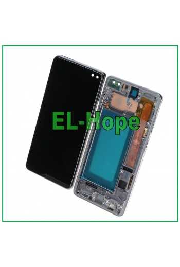 DISPLAY LCD TFT + FRAME PER SAMSUNG GALAXY S10 PLUS SM-G975F TOUCH SCREEN NERO